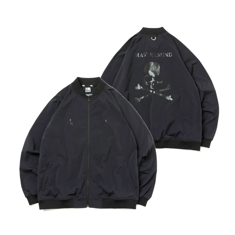ボンバージャケット mastermind JAPAN マスターマインド・ジャパン ブラック × ブラック