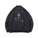ボンバージャケット mastermind JAPAN マスターマインド・ジャパン ブラック × ブラック