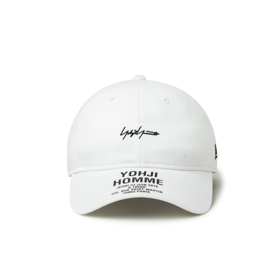 9THIRTY Yohji Yamamoto SS23 アドレスロゴ ホワイト