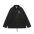 コーチジャケット Yohji Yamamoto FW22 ハンドペイントロゴ ブラック