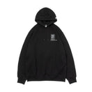 裏毛 スウェット プルオーバーフーディー Yohji Yamamoto FW22 シグネチャーロゴ 織ネーム ブラック