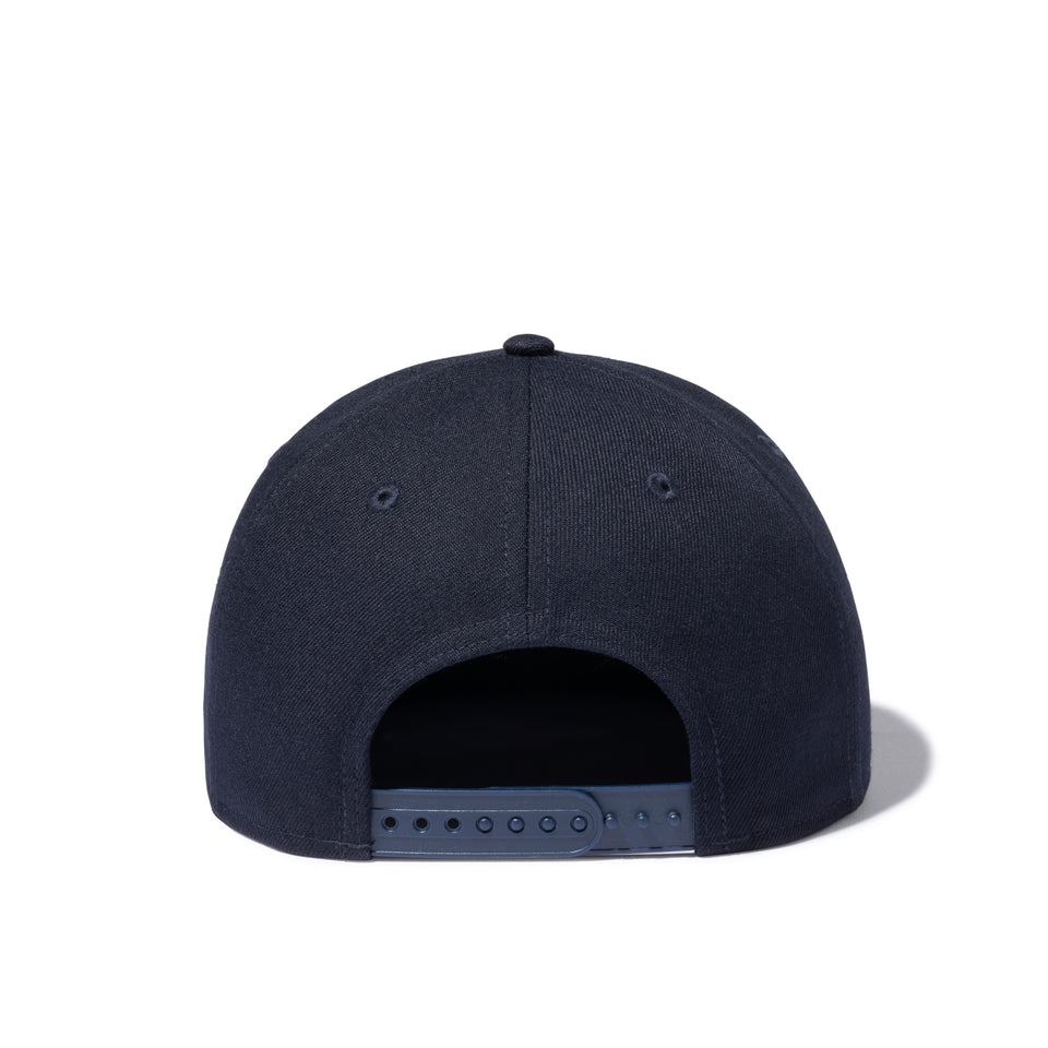 9FIFTY DOWNTOWN × New Era イニシャルロゴ ネイビー