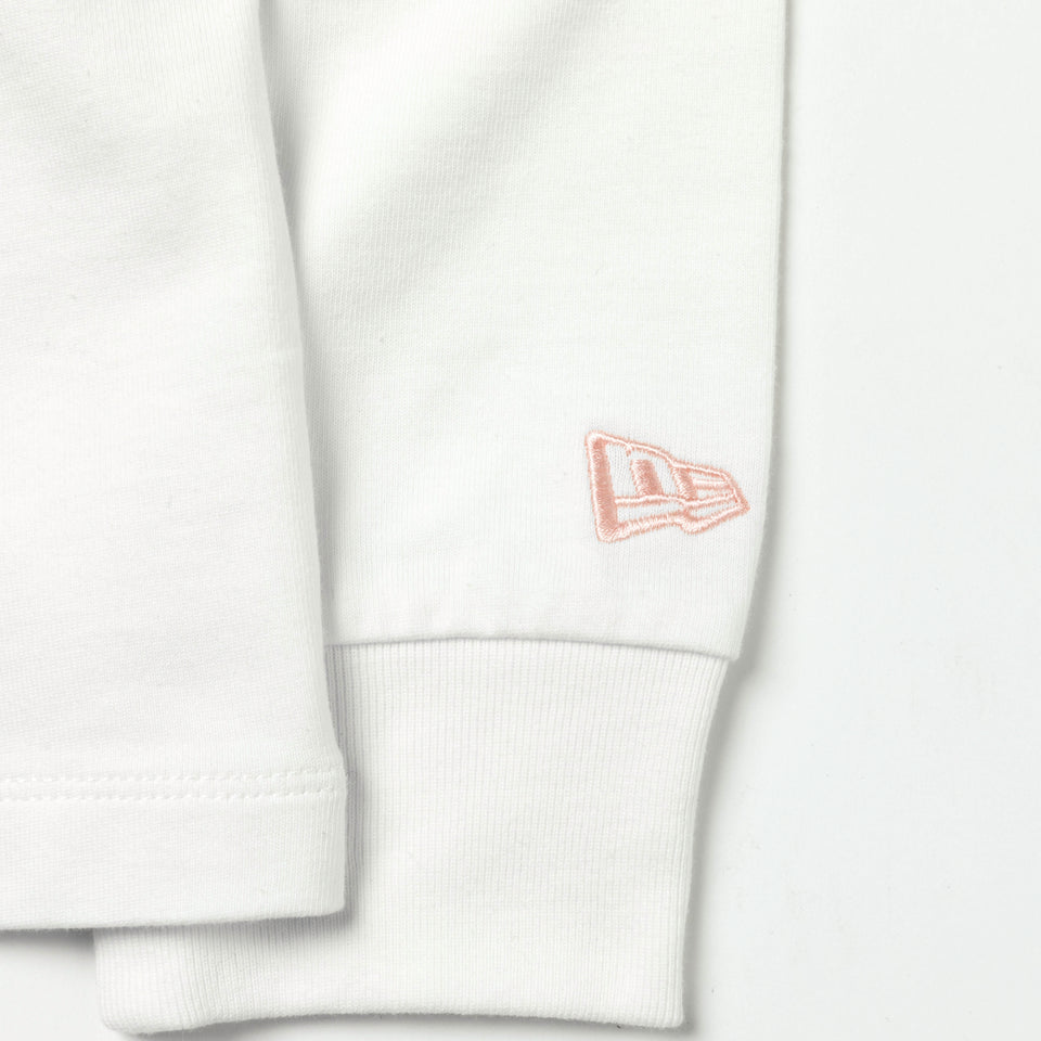 長袖 コットン Tシャツ Genki Iwahashi 岩橋玄樹 ホワイト レギュラーフィット
