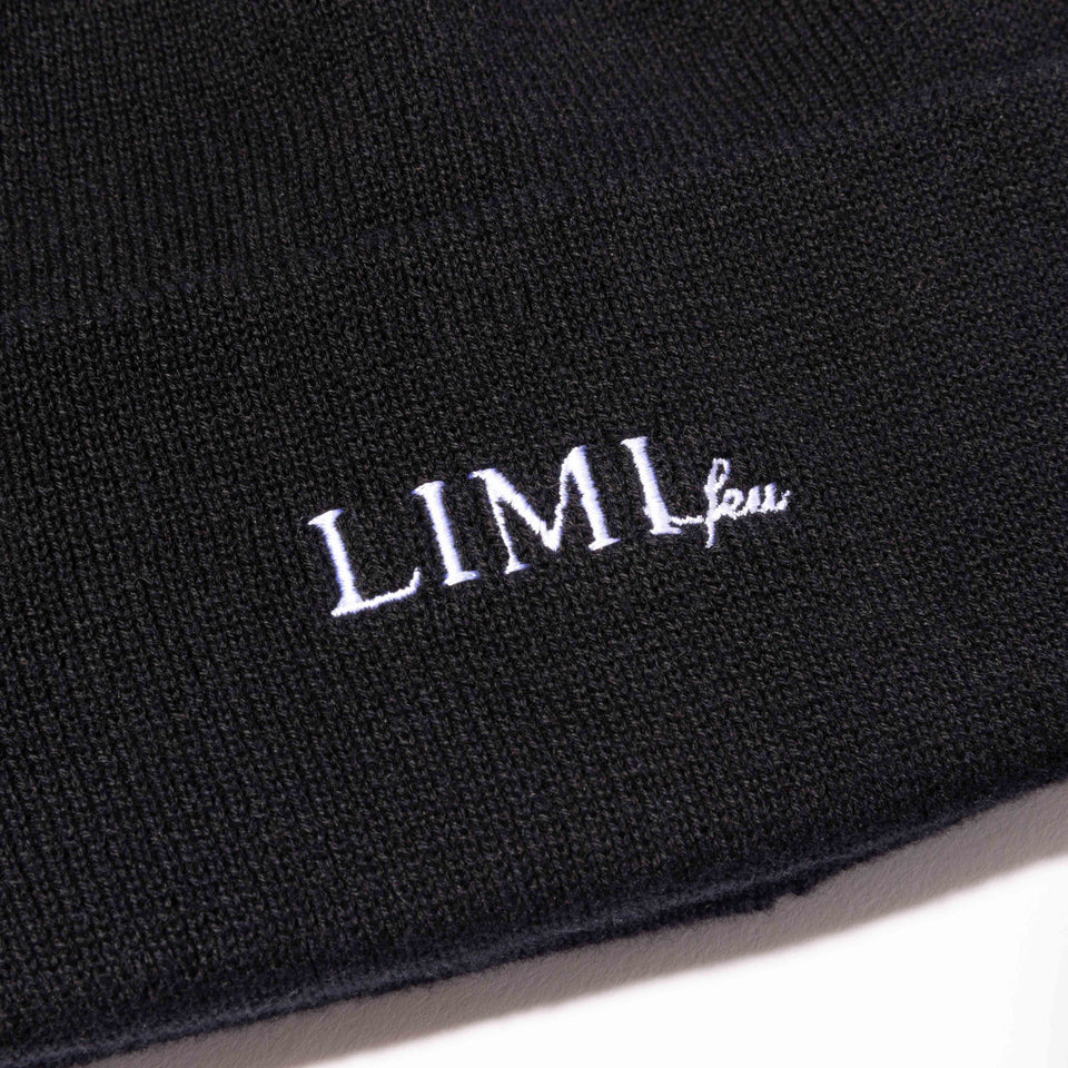 カフニット LIMI feu リミ フゥ オフィシャルロゴ ブラック × ホワイト