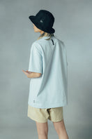 半袖 ポケット コットンTシャツ NEW ERA BLACK LABEL ライトブルー