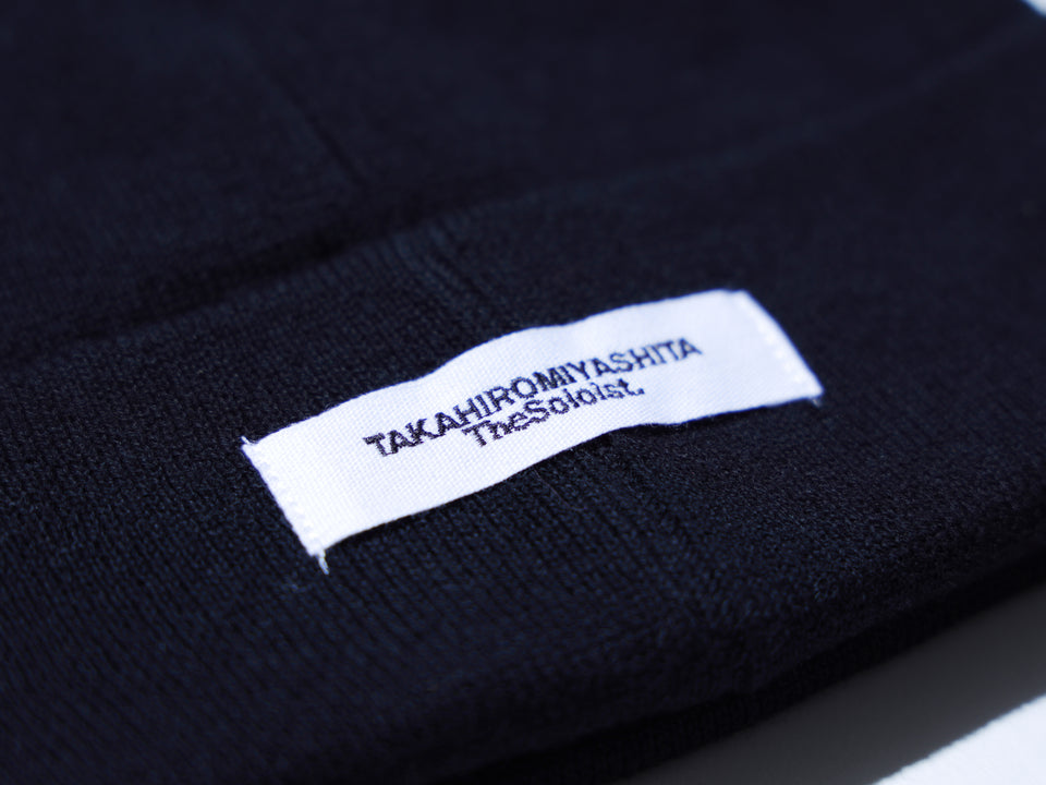 ベーシックカフニット TAKAHIROMIYASHITATheSoloist. ブラック